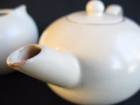 offwhite tea set