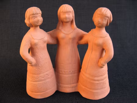 girl trio figure 1124y