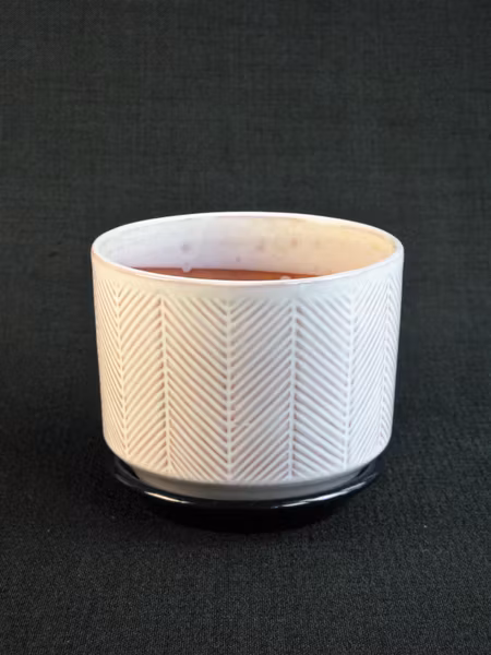 white ga flower pot 4