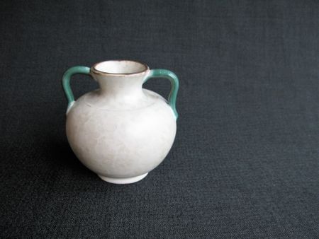 greyish/green vase 86