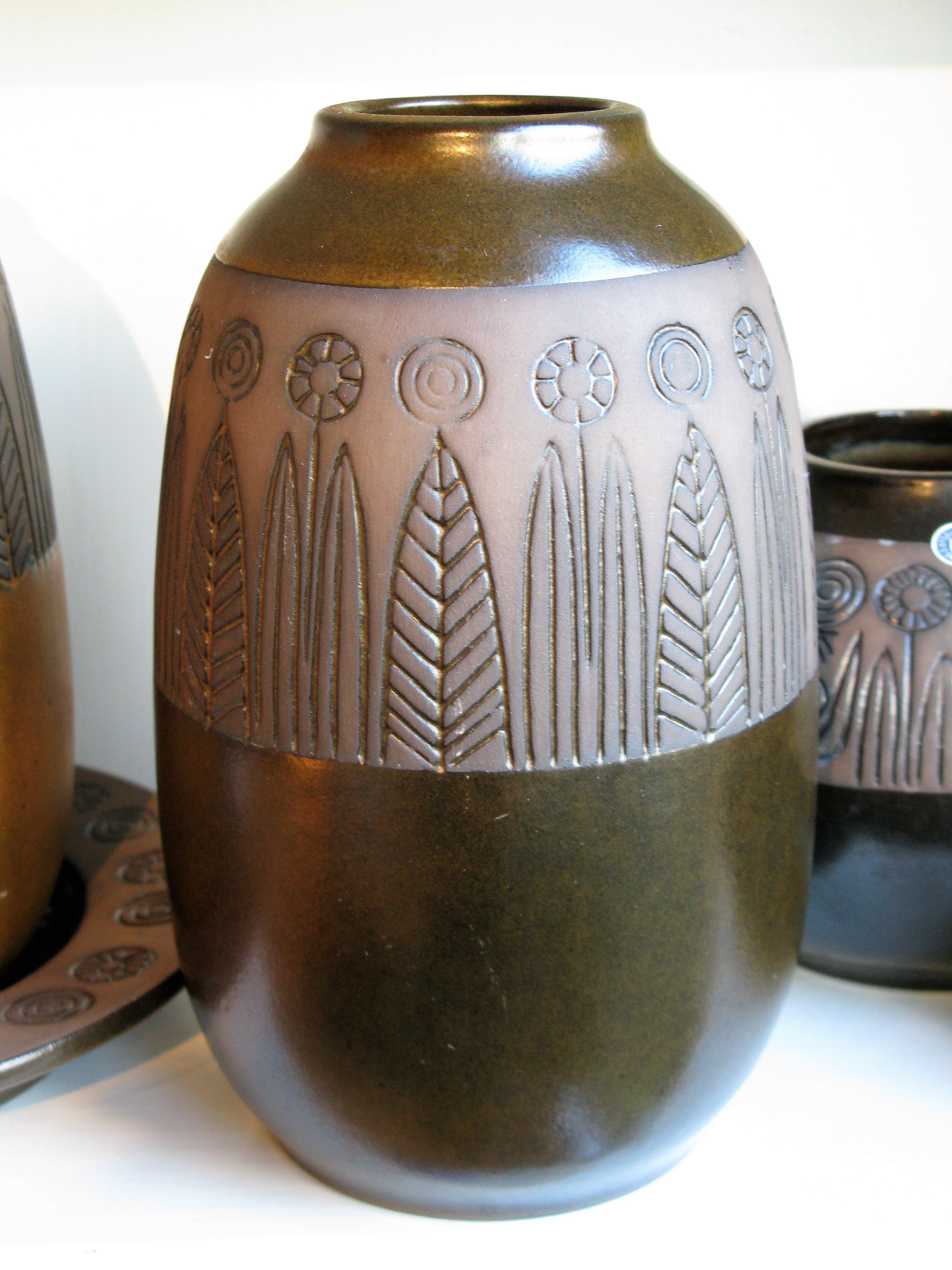 dark brown rabatt vase 4004g