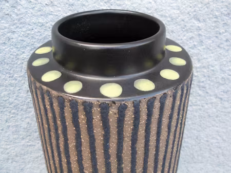 ringo floor vase yellow 6027m