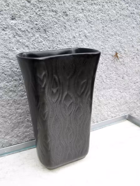 Gefle mangania flower vase