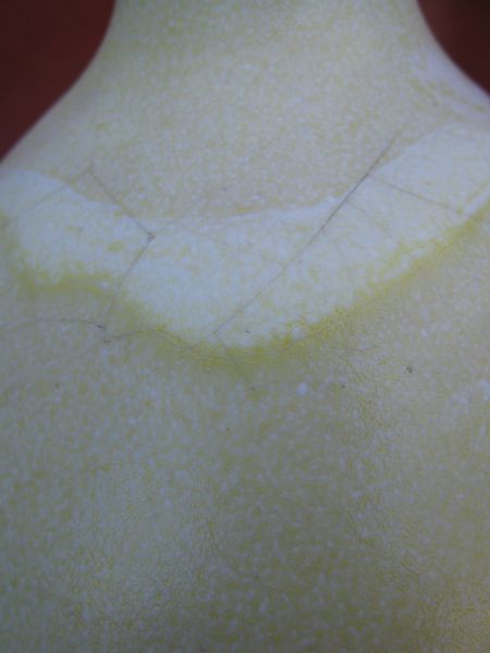 yellowish vase 371