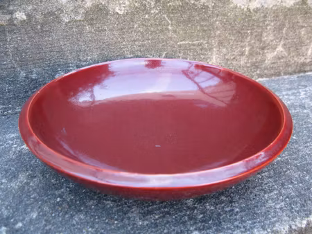 burgundy bowl 227