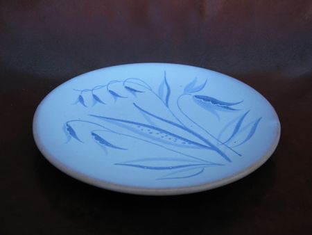 blue flora small plate 1