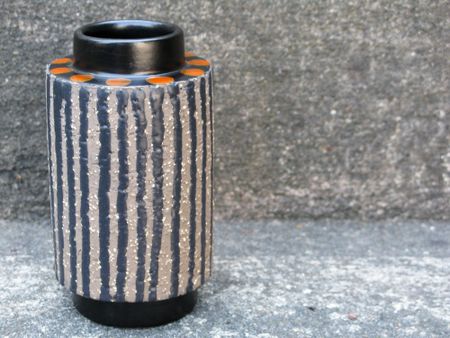 orange ringo vase 5058m