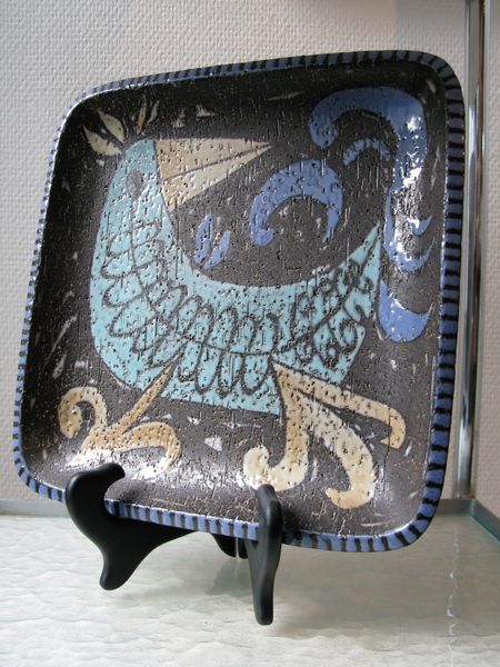 bird plate 4063
