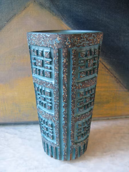 patina vase 7028m