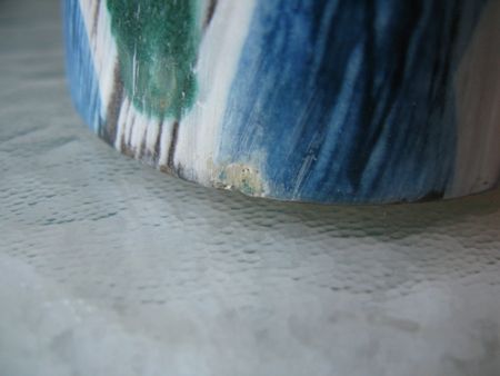 Blue/green vase 3030/279