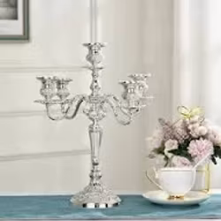 Silver Kerzenleuchter 5EL H40cm