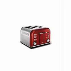 Morphy Richards 4 Slice Toaster Red