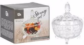 Excellent Houseware Storage pot ø10 x H. 12,5 cm