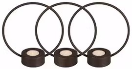 Børscompagniet Telys sort 3stk