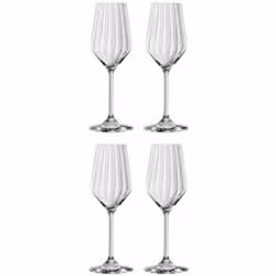 Black design AIDA-3 Hvitvinsglass 4pcs