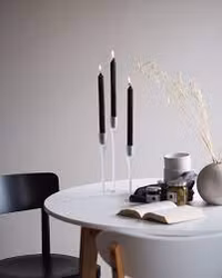 Hadeland Glassverk LUZ Lysestaker Frostet 3pk