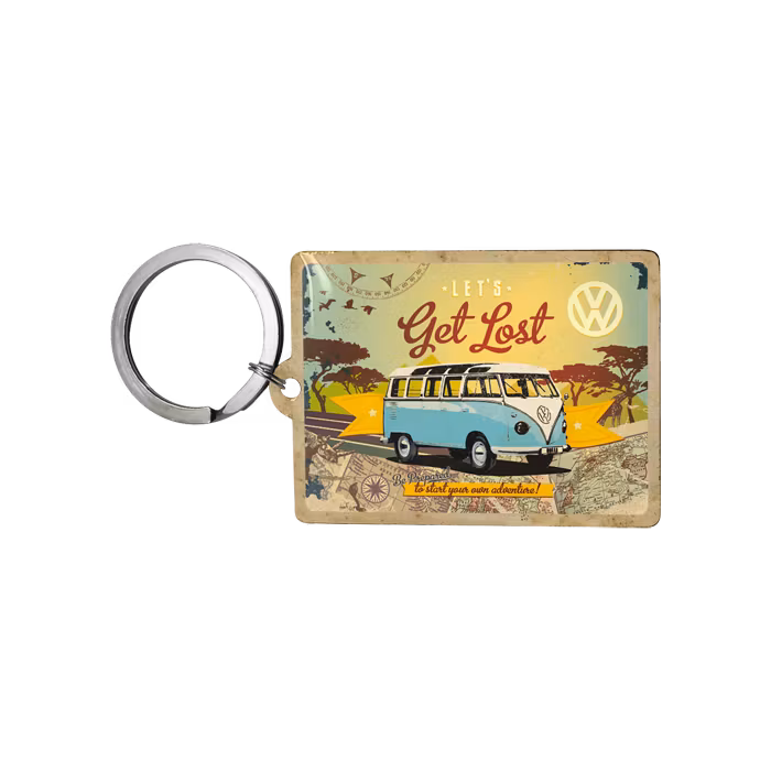 Rea! NYCKELRiNG VW Get lost BUSS