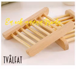 Tvålfat i trä