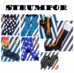 Strumpor Höns/Ägg/Ankor PÅSK