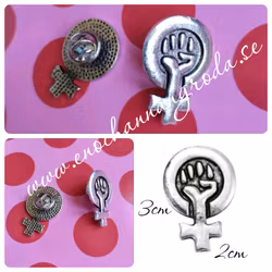 PIN kvinnokamp FEMINIST