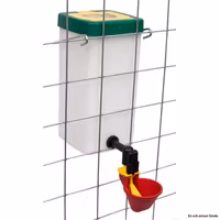 Röd/grön vattenKOPP med 1 liters TANK