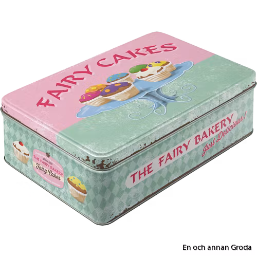 Rea! FAIRY CAKES BURK METALL 2,5 liter Muffins