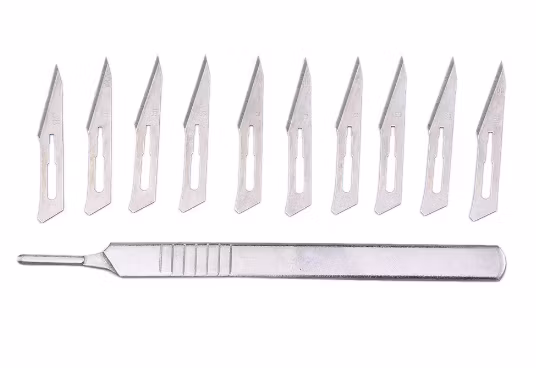 Skalpell KNIV inkl 10st blad