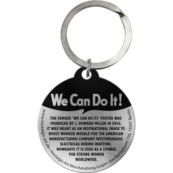 Rea! NYCKELRiNG We Can Do It! FEMINIST
