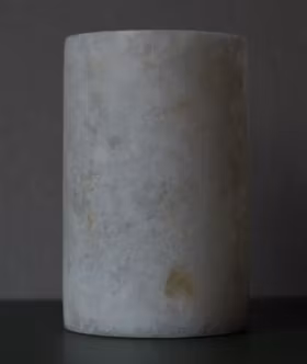 Ljuslykta alabaster 15 cm