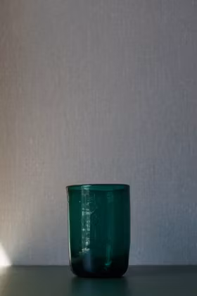 Dricksglas mörkgrön