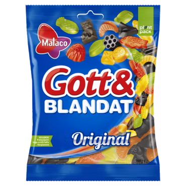 Malaco Gott & Blandat 160g
