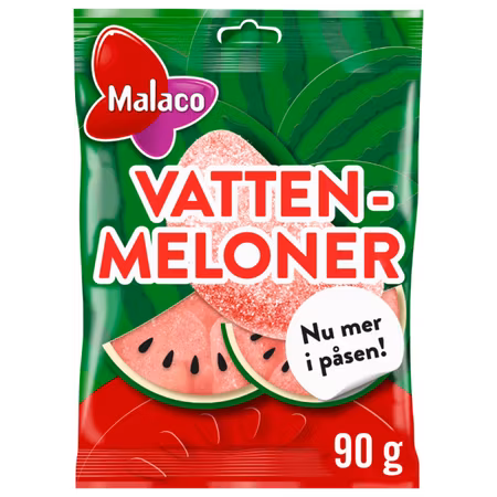 Malaco Vattenmeloner 90g