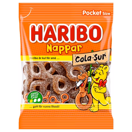 Haribo Nappar Cola-Sur 70g
