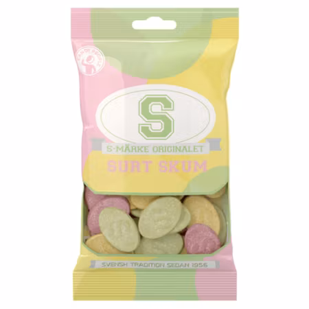 S-Märke Surt Skum 70g