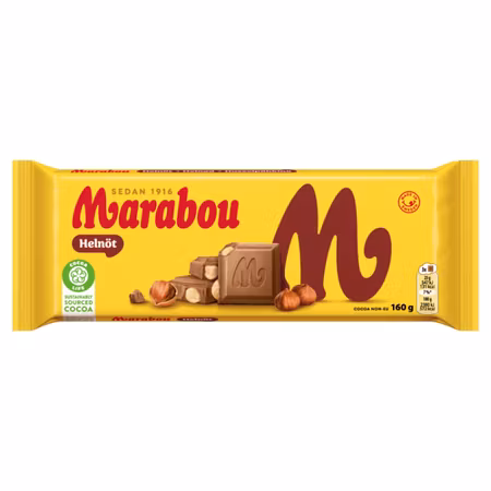 Marabou Helnöt 160g