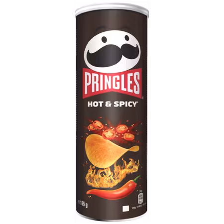 Pringles Hot & Spicy 165g
