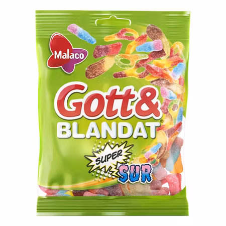 Malaco Gott & Blandat Sur 130g