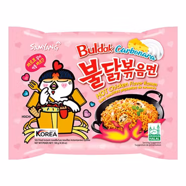 Buldak Carbonara Nudlar 130g