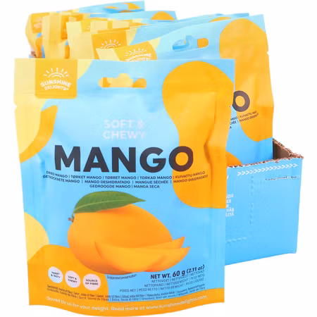 Torkad Mango Sunshine Delights 60g