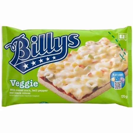 Pan Pizza Veggie Fryst 170g