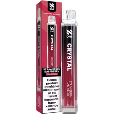 N One Crystal Mesh Strawberry Raspberry 20mg