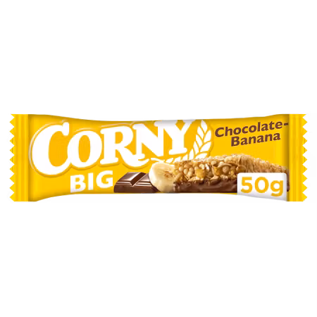 CORNY BIG Banana-Milk Chocolate 50g