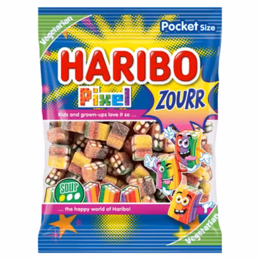 Haribo Pixel Zourr 80g