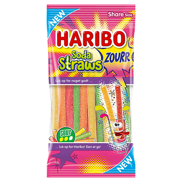 Haribo Soda Straws 90g