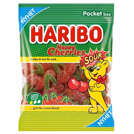 Haribo Happy Cherries Sour 75g