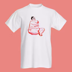 Utförsäljning: Queen of fucking everything, vit t-shirt (ord. 299 kr)