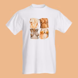 Utförsäljning: Titty, vit t-shirt (ord. 299 kr)