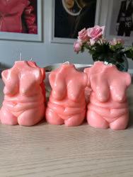 Utförsäljning rosa ljus (ord. 250 kr)