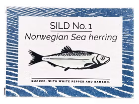 Lättrökta Sillfiléer med vitpeppar & ramslök (2st)
