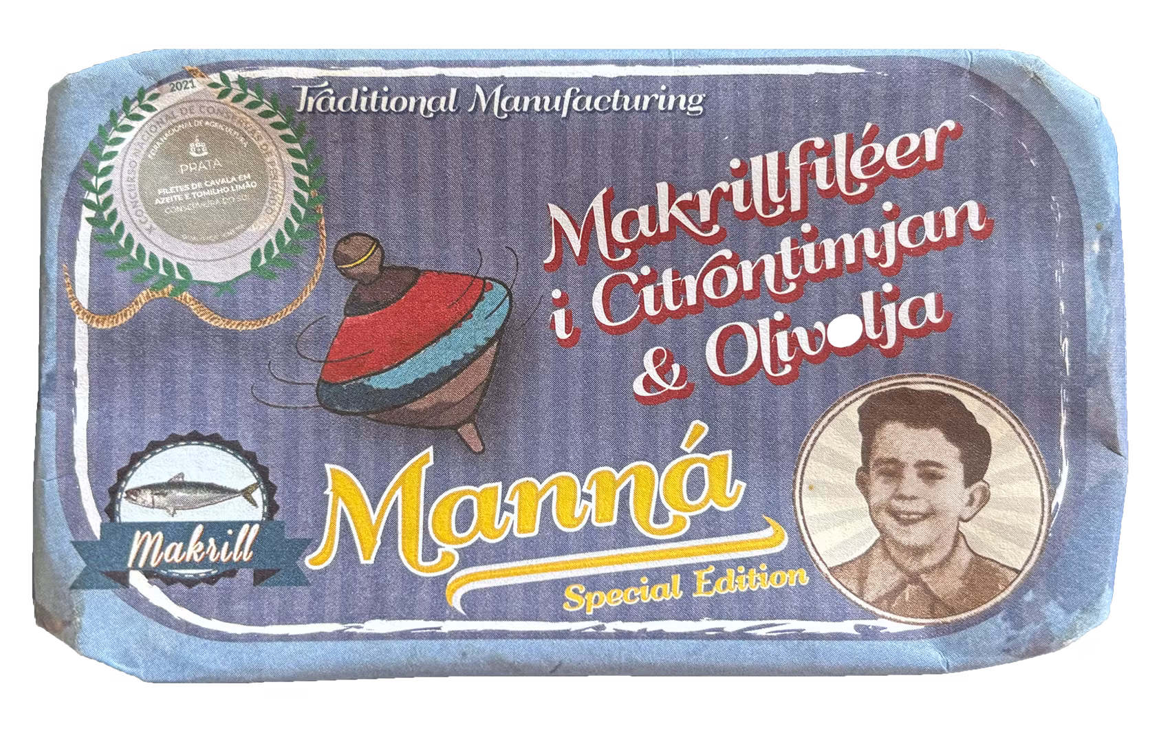 Makrillfiléer i Citrontimjan & Olivolja (2 st)